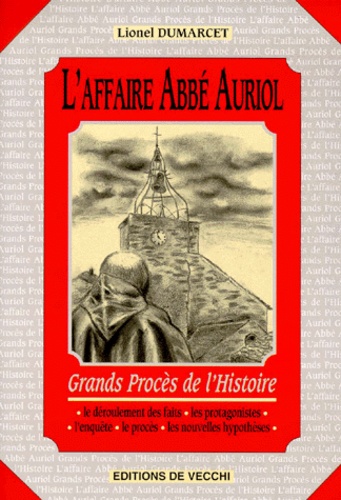 Lionel Dumarcet - L'affaire abbé Auriol.