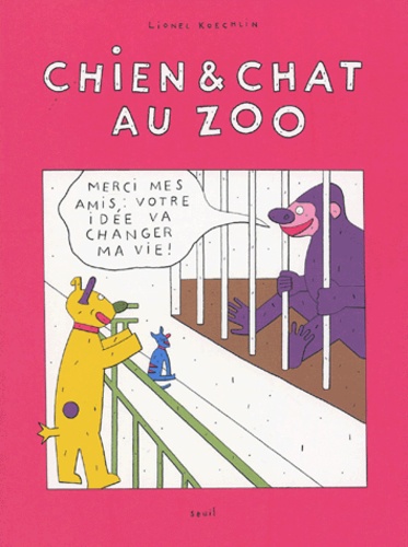Lionel Koechlin - Chien & chat au zoo.