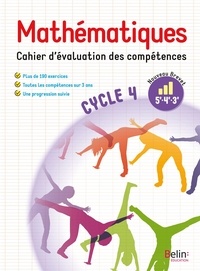 Téléchargement ebook gratuit Mathématiques cycle 4 (5e, 4e, 3e)  - Cahier d'évaluation des compétences (French Edition) 