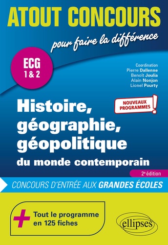 Histoire, géographie, géopolitique du monde contemporain. ECG 1 & 2 2e édition
