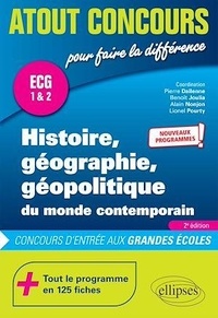 Lionel Pourty et Pierre Dallenne - Histoire, géographie, géopolitique du monde contemporain - ECG 1 & 2.