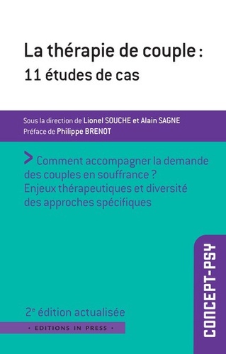 Lionel Souche et Alain Sagne - Thérapie de couple - 11 études de cas.