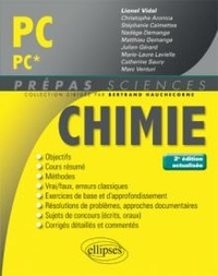 Lionel Vidal - Chimie PC/PC*.