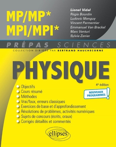 Physique MP/MP* MPI/MPI* 4e édition