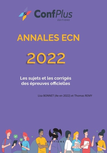 Annales ECN 2022 - Le sujets et les corrigés des... de Lisa Bonnet - Grand  Format - Livre - Decitre