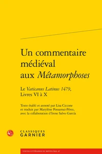 Un commentaire médiéval aux "Métamorphoses"