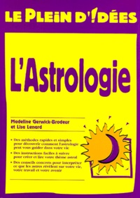 Lisa Lenard et Madeline Gerwick-Brodeur - L'astrologie.