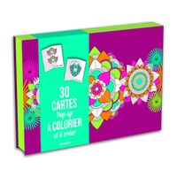 Lisa Magano et Charlotte Legris - 30 cartes pop-ups à colorier et à créer.