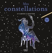 Lisa Magano - Mes constellations - 10 Cartes à gratter et 1 bâtonnet inclus.
