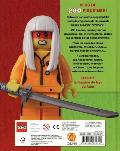 Lego Ninjago l'encyclopédie des personnages -... de Lisa Sodeau - Album -  Livre - Decitre