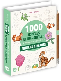 1000 modèles ultra simples à dessiner en pas-à-pas