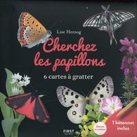 Téléchargeur de pdf de livres de Google en ligne Cherchez les papillons  - 6 cartes à gratter et 1 bâtonnet inclus  par Lise Herzog 9782412087541