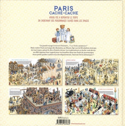 Paris cache-cache. Un livre-jeu pour découvrir l'histoire
