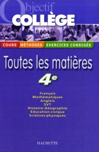 Toutes les matières 4e