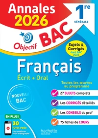 Français écrit + oral 1re générale