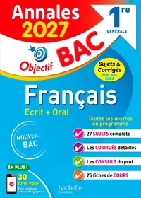 Français écrit + oral 1re générale