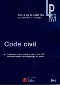  Litec - Code civil - Textes à jour au 6 mars 2007.