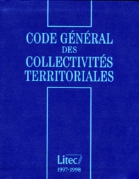  Litec - Code général des collectivités territoriales, 1997-1998.