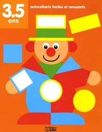 Autocollants faciles et amusants 3-5 ans