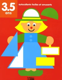 Autocollants faciles et amusants 3-5 ans