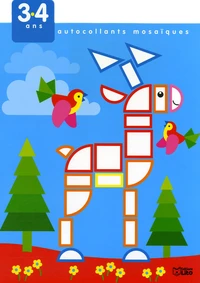 Autocollants Mosaïques 3-4 ans