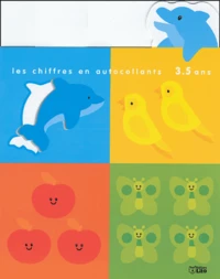 Les chiffres en autocollants 3-5 ans