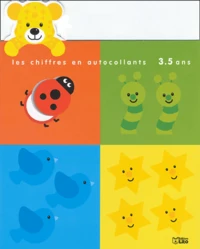 Les chiffres en autocollants 3-5 ans