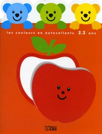 Les couleurs en autocollants 2-3 ans