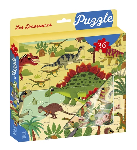 Les Dinosaures. Puzzle 36 pièces