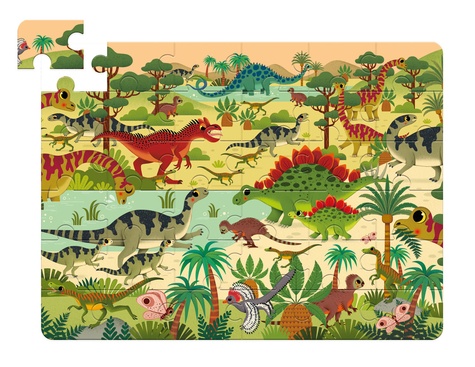 Les Dinosaures. Puzzle 36 pièces