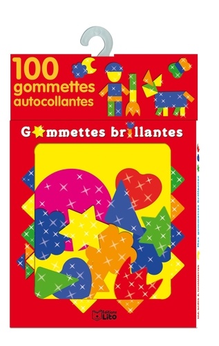  Lito - Gommettes brillantes - 100 gommettes autocollantes.