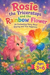Rosie the Triceratops and the Rainbow Flower An enchanting story about sharing and true happiness  Ages 3 to 6