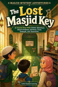 The Lost Masjid Key: A Choose-Your-Path Islamic Adventure About Kindness, Honesty, Trust, Sadaqah, and Teamwork