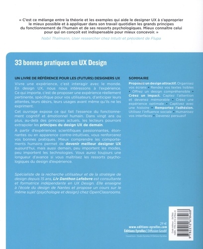 33 bonnes pratiques en UX design. Les fondamentaux de la psychologie numérique