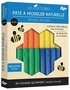 PATE A MODELER CIRE D'ABEILLE - 4 COULEURS PAILLETEES