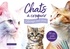 CARTES POSTALES A COLORIER : CHATS A CROQUER
