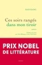 CES SOIRS RANGES DANS MON TIROIR - POEMES