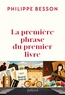 LA PREMIERE PHRASE DU PREMIER LIVRE