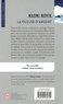 4e de couverture