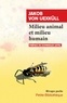 MILIEU ANIMAL ET MILIEU HUMAIN