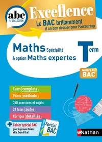 Maths & Maths Expertes Tle