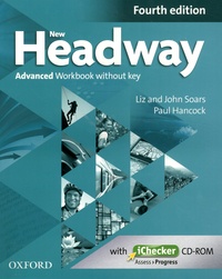 Liz Soars et John Soars - New Headway Advanced Workbook without Key - With iChecker CD-ROM. 1 Cédérom