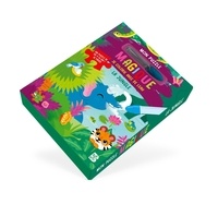 Mon puzzle magique La jungle - Je colorie avec de l'eau