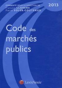 Code des marchés publics 2013