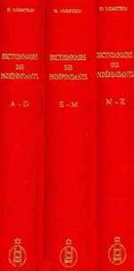 Dictionnaire des indépendants 1884-1914