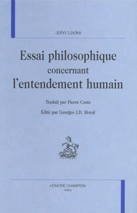 Essai philosophique concernant l'entendement humain