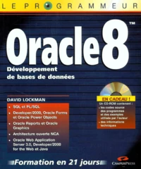 Oracle 8. Developpement De Bases De Donnees, Avec Cd-Rom