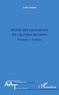 Loeiz Laurent - Petits départements et grandes régions - Proximité et stratégies.