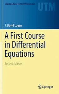 A First Course in Differential Equations