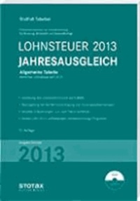 Lohnsteuer Jahresausgleich 2013 - Allgemeine Tabelle.